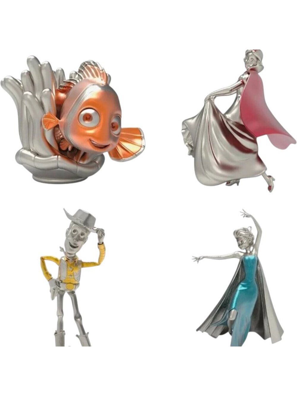 Hallmark Keepsake Ornament 2023 Pixar And Princesses Disney 100 Years of Wonder
